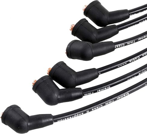 Ignition Spark Plug Wires 8mm (6PC Set) for 1995-2000 Chrysler Cirrus Sebring Dodge Avenger Stratus V6 2.5L in Saudi Arabia