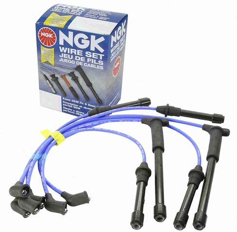 NGK Spark Plug Wire Set compatible with Nissan Frontier 3.3L V6 1999-2004 in Saudi Arabia