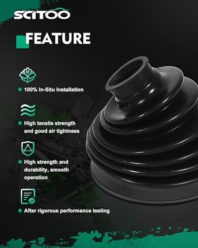 SCITOO Outer CV Joint Boot Kit for Polaris Ranger XP 900 in Saudi Arabia