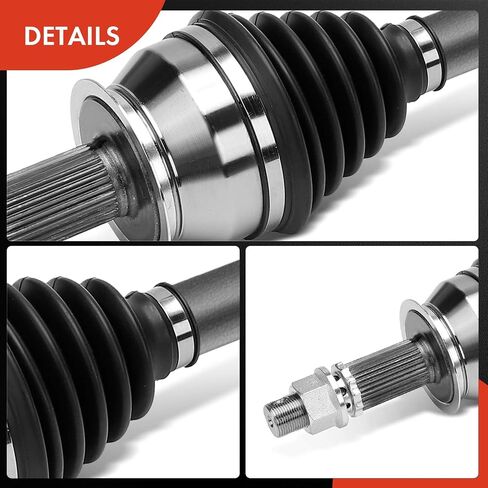 A-Premium CV Axle Goxbly Assembly متوافقة مع Infiniti QX50 2014-2017 ، Q60 2014-2015 ، G37 2009-2013 ، EX35 2008-2012 ، EX37 2013 ، M35 2007-2010 ، 3.5L 3.7L in Kuwait