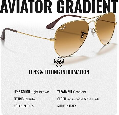 Ray-Ban RB3025 طيار تدرج طيار شكل شمسي شكل شمسي مع حزمة أدوات النظارات الرسمية in Kuwait