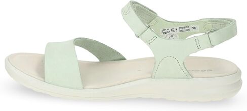 Ecco Womens Cruise II 821883 Nubuck Leather Sandals Matcha 7-7.5 US in Saudi Arabia
