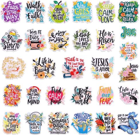 رقعات حديدية متقاطعة كبيرة على السترات، 4 قطع من رقعة مطرزة مسيحية ذهبية وفضية رائعة للسترات، خياطة على الضغط الحراري المزخرف بالعقيدة الدينية للقبعات/حقائب الظهر/الغطاء للرأس/ديكور الملابس بنفسك in Kuwait