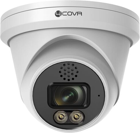 4K PoE Dome Camera with Spotlight Color Night Vision, 8MP Wired Surveillance IP Security Camera Outdoor, Smart AI Human/Vehicle Detection, Two-Way Talk, Up to 256GB microSD Card, LY97KA8MA in Saudi Arabia