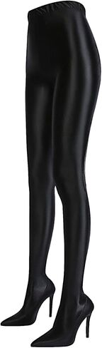 Pull On Legging Boots for Women Thigh High Stiletto Stretch Heel Boots in Saudi Arabia