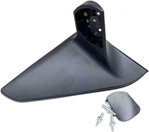 1PCS أسود الأيسر/الأيمن الأيسر-عرض المرآة الخلفية القاعدة Base Base 2003-2009 لملحق Toyota Land Cruiser Prado Car (الأسود اليمين) in Saudi Arabia