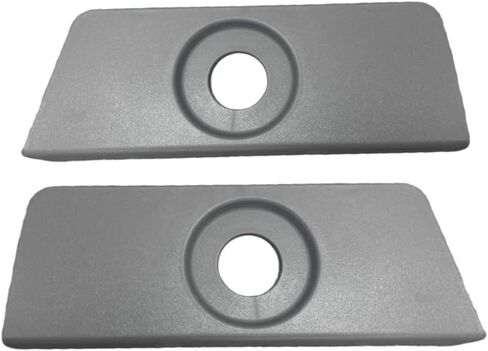 Front Left/Right Seat Side Switch Panel Trim Cover Black BL3Z-14A706-BB BL3Z-14A706-BB for Ford F-150 2011 2012 2013 2014(Gray-Front Right) in Saudi Arabia