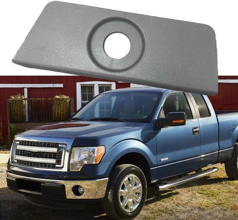 Front Left/Right Seat Side Switch Panel Trim Cover Black BL3Z-14A706-BB BL3Z-14A706-BB for Ford F-150 2011 2012 2013 2014(Gray-Front Right) in Saudi Arabia