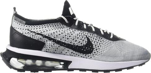 Nike Womens Air Max Flyknit Racer DM9073 001 (us_Footwear_Size_System, Adult, Women, Numeric, Medium, Numeric_5) Black/White in Saudi Arabia