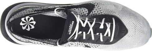 Nike Womens Air Max Flyknit Racer DM9073 001 (us_Footwear_Size_System, Adult, Women, Numeric, Medium, Numeric_5) Black/White in Saudi Arabia