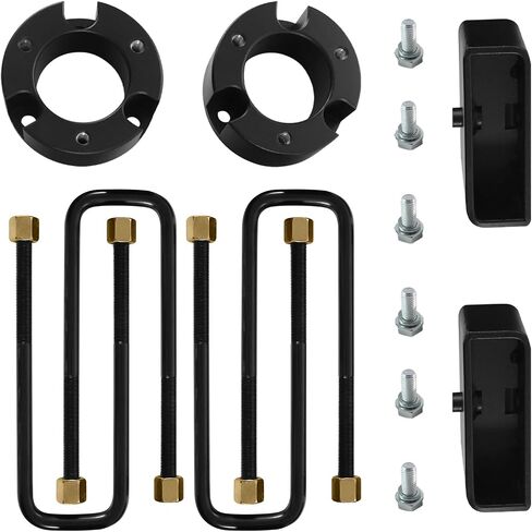 3" Front 2" Rear Leveling Lift Kits for Toyota Tundra 1999-2006, 3" Front 2" Rear Forged Front Strut Spacers Suitable for Tundra 1999-2006 in Saudi Arabia