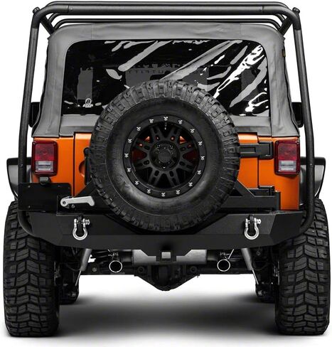 رف سقف الحاجز. أسود محكم متوافق مع 07-18 Jeep Wrangler JK 4 أبواب in Saudi Arabia