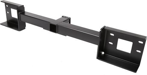 Kuafu 2 بوصة مستقبل Mount Mount Mount Hitch متوافق مع 1999-2007 Ford F-250/350/450/550 Super Duty استبدال 65022 واط/2 "مسحوق مستقبل المطلية in Saudi Arabia