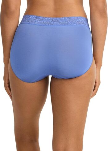 Jockey Women's Underwear No Panty Line Promise Tactel Lace Hip Brief, Black, 7 in Kuwait