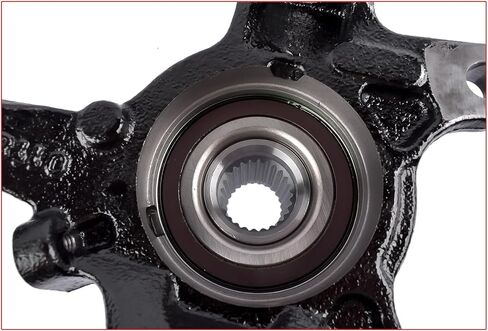Front Right Steering Knuckle & Wheel Bearing Hub Assembly Replacement for Nissan Versa 13-19 Versa Note 14-19 L4 1.6L BR935010LK in Saudi Arabia