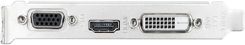 بطاقة الرسومات maxsun AMD Radeon R5 220 2GB GPU (DVI-I، HDMI، VGA) - جاهزة للملف الشخصي المنخفض in Kuwait