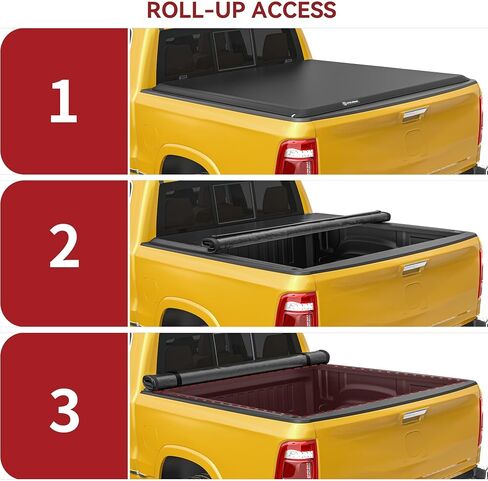 YITAMOTOR Soft Roll Up Truck Bed Tonneau Cover Fit for 2017-2025 Honda Ridgeline 5 ft Bed in Saudi Arabia