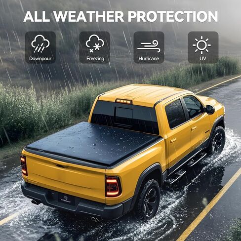 YITAMOTOR Soft Roll Up Truck Bed Tonneau Cover Fit for 2017-2025 Honda Ridgeline 5 ft Bed in Saudi Arabia