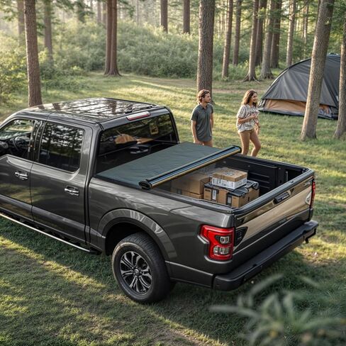 YITAMOTOR Soft Roll Up Truck Bed Tonneau Cover Fit for 2017-2025 Honda Ridgeline 5 ft Bed in Saudi Arabia