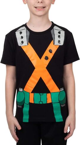 Bioworld Youth Boys Crew Neck Short Sleeve Cosplay Graphic Tee in Saudi Arabia