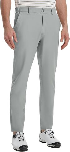 M MAELREG Golf Pants Men Lightweight with 5 Pockets - 30"/32"/34" Stretch Water-Resistant Casual Flat Front Mens Dress Pants in Kuwait