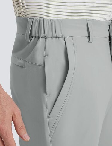 M MAELREG Golf Pants Men Lightweight with 5 Pockets - 30"/32"/34" Stretch Water-Resistant Casual Flat Front Mens Dress Pants in Kuwait