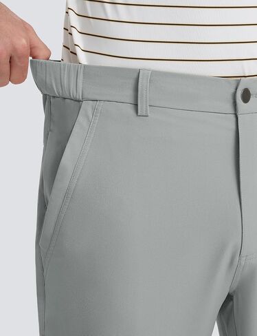 M MAELREG Golf Pants Men Lightweight with 5 Pockets - 30"/32"/34" Stretch Water-Resistant Casual Flat Front Mens Dress Pants in Kuwait