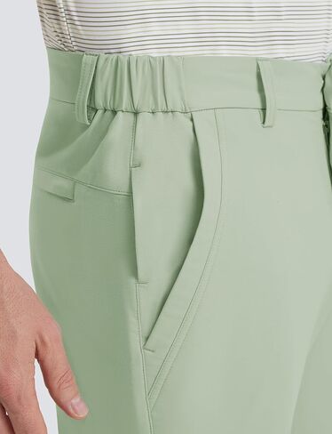 M MAELREG Golf Pants Men Lightweight with 5 Pockets - 30"/32"/34" Stretch Water-Resistant Casual Flat Front Mens Dress Pants in Saudi Arabia