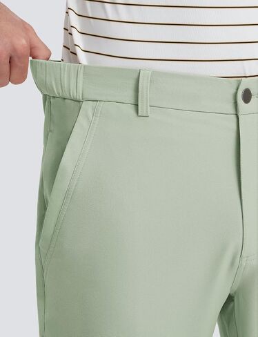 M MAELREG Golf Pants Men Lightweight with 5 Pockets - 30"/32"/34" Stretch Water-Resistant Casual Flat Front Mens Dress Pants in Saudi Arabia