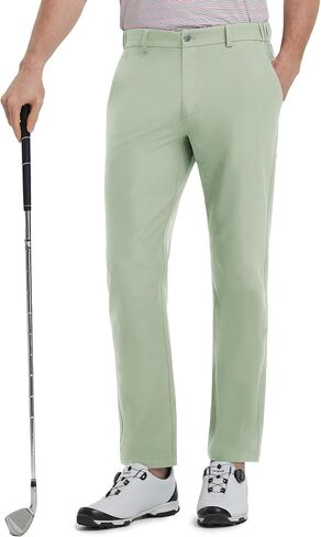 M MAELREG Golf Pants Men Lightweight with 5 Pockets - 30"/32"/34" Stretch Water-Resistant Casual Flat Front Mens Dress Pants in Saudi Arabia