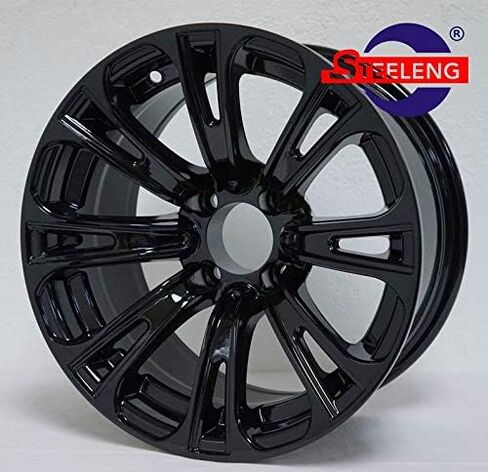 14 "عجلات ألومنيوم أسود من الفودو و 205/30-14 كومبو من إطارات النقطة المنخفضة - مجموعة من 4 in Saudi Arabia