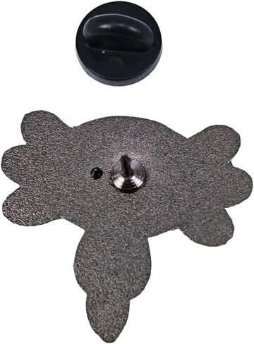 دبوس المينا ، دبوس طية طية بيلوتل الوردي اللطيف ، شارة نسوية ، بروش حيوان جديد ، هدية لعشاق الحيوانات الغريبة للبنات من الطلاب ، ديكور ديي ، دينيم سترة القماش الملحق in Kuwait