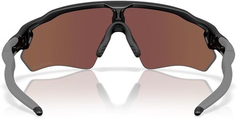 Oakley Men's OO9510 Radar EV S Path Polarized Rectangular Sunglasses, Polished White/Prizm Sapphire, 31 mm in Saudi Arabia