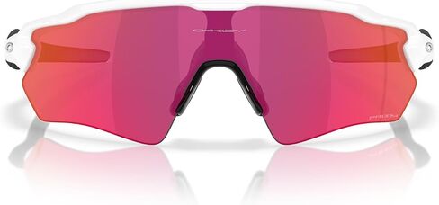 Oakley Men's OO9510 Radar EV S Path Polarized Rectangular Sunglasses, Polished White/Prizm Sapphire, 31 mm in Saudi Arabia