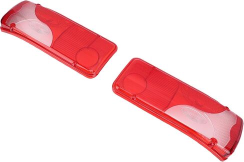 2PCS Chassis Cab Rear Light Lens Rear Lamp Lens Taillight Cover Replacement for Scania 5 Series P R Cabs with Shockproof ABS Material Clear Lighting Fit OEM 0008262056 1784670 in Saudi Arabia