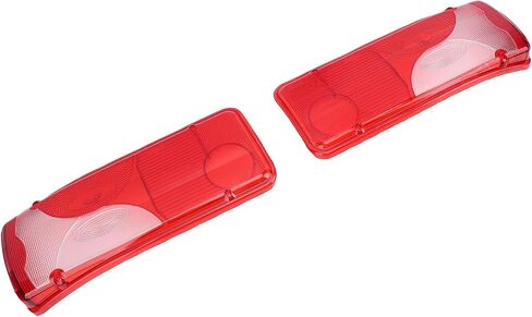2PCS Chassis Cab Rear Light Lens Rear Lamp Lens Taillight Cover Replacement for Scania 5 Series P R Cabs with Shockproof ABS Material Clear Lighting Fit OEM 0008262056 1784670 in Saudi Arabia
