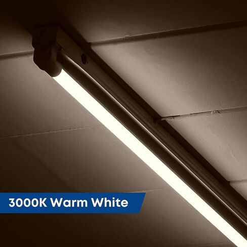 مصباح أنبوبي Feit Electric T848/850/B/LED/2/5 4FT T8 LED، تجاوز الصابورة من النوع B، يتطلب إزالة الصابورة، 18 وات = 32 وات، ضوء النهار 5000 كلفن، يعمل بالطاقة المزدوجة، استبدال أنبوب الفلورسنت F32T8، UL، حزمة من 10 in Saudi Arabia