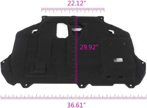 G-Plus Front Splash Shield تحت غطاء الرادياتير المحرك متوافق مع Ford C-Max 2013-2018 / Focus 2012-2018 / Transit 2014-2017 in Saudi Arabia