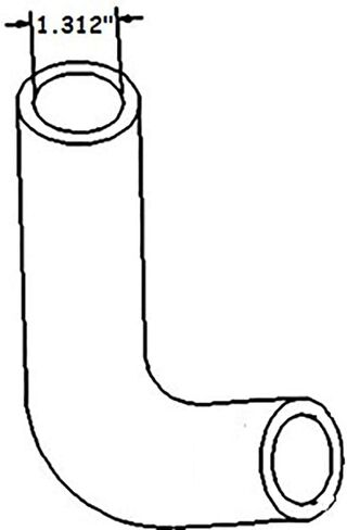 Raparts 15321-72850 خراطيم الرادياتير السفلى يناسب نماذج جرار Kubota L225 L235 L245 in Saudi Arabia