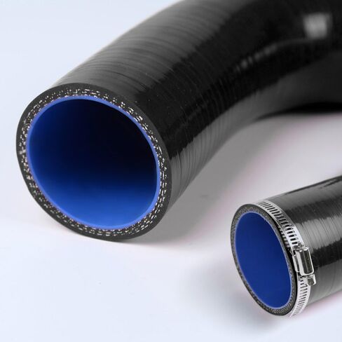 خرطوم المبرد السيليكون الجديد لـ 97-01 متوافق مع هوندا Prelude H22A BB6/BB8 SE/VTI/VTI Black 98 99 00 01 in Saudi Arabia