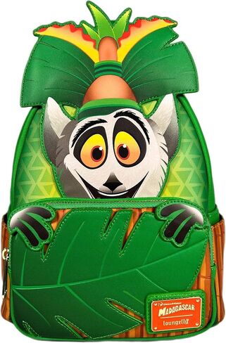 Loungefly Madagascar King Julian Cosplay mini backpack double strap in Saudi Arabia