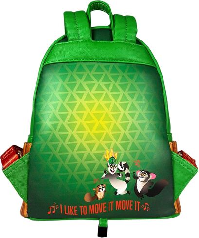 Loungefly Madagascar King Julian Cosplay mini backpack double strap in Saudi Arabia