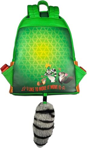 Loungefly Madagascar King Julian Cosplay mini backpack double strap in Saudi Arabia