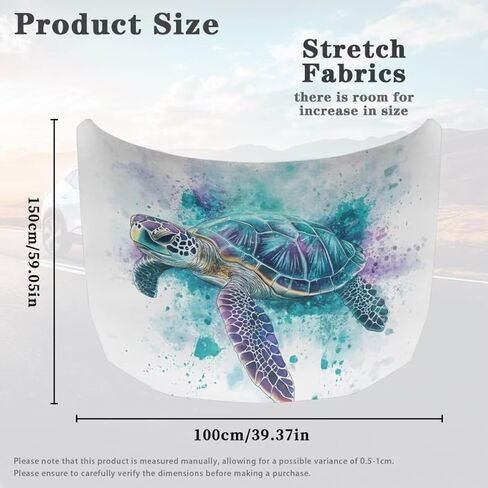 Boho Style Car Hood Cover Floral Flowers Blossom Outdoor Foldable Protective Cover for Car Hood Cover Protector,Gift for Women in Saudi Arabia