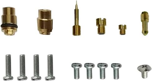 Carburetor Rebuild Repair Kit for Yamaha Bear Tracker 250 2WD (1999-2004), Big Bear 350 (1999), Wolverine 350 (1996-2005) YFM350 ATV Carb Kit Float Diaphragm Needle Jet in Saudi Arabia