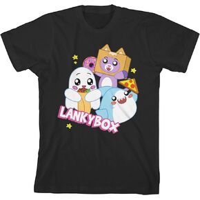 BioWorld Lankybox Boxy & Foxy Crew Neck Short Shirt in Kuwait