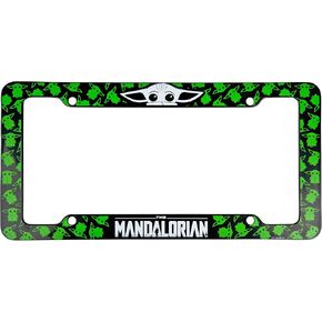 Chroma Mandalorian License Plate Frames: Plastic Car License Plate Covers & Frames in Saudi Arabia