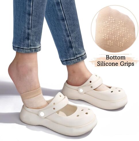 Jspupifip 15 Pairs Half Socks for Women, No Show Toe Topper Socks for Shoes Hidden Toe Covers for Women Multiple Shoes in Saudi Arabia