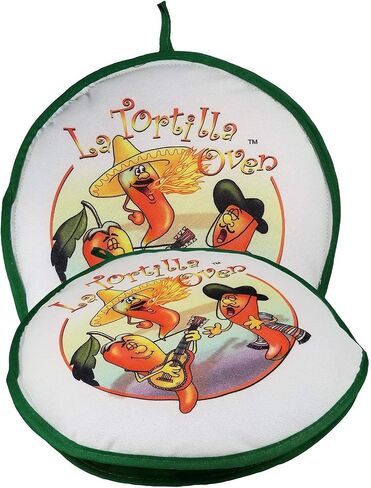 10" Brown Sun Tortilla Warmer. Keeps Tortillas FRESH AND WARM FOR OVER 1 HOUR! Tortillas stay soft throughout the entire meal. in Saudi Arabia