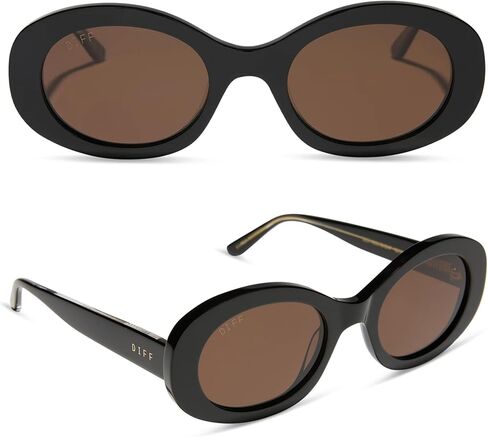 Diff Lainey Designer نظارات شمسية بيضاوية للنساء UV400 in Kuwait